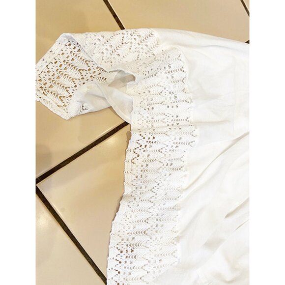 Feminine, white halter dress from Cozumel, Mexico. Size M. NEVER WORN. - Picture 3 of 8